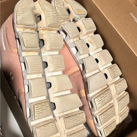 ON Women's Pink Athletic Shoes - Picture 6 of 6